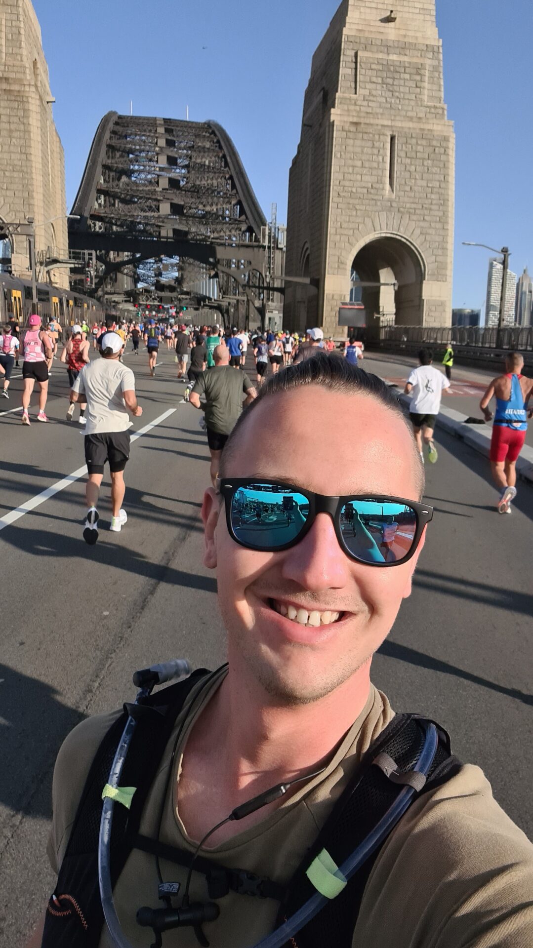 Das Highlight: Laufen über die Harbour Bridge