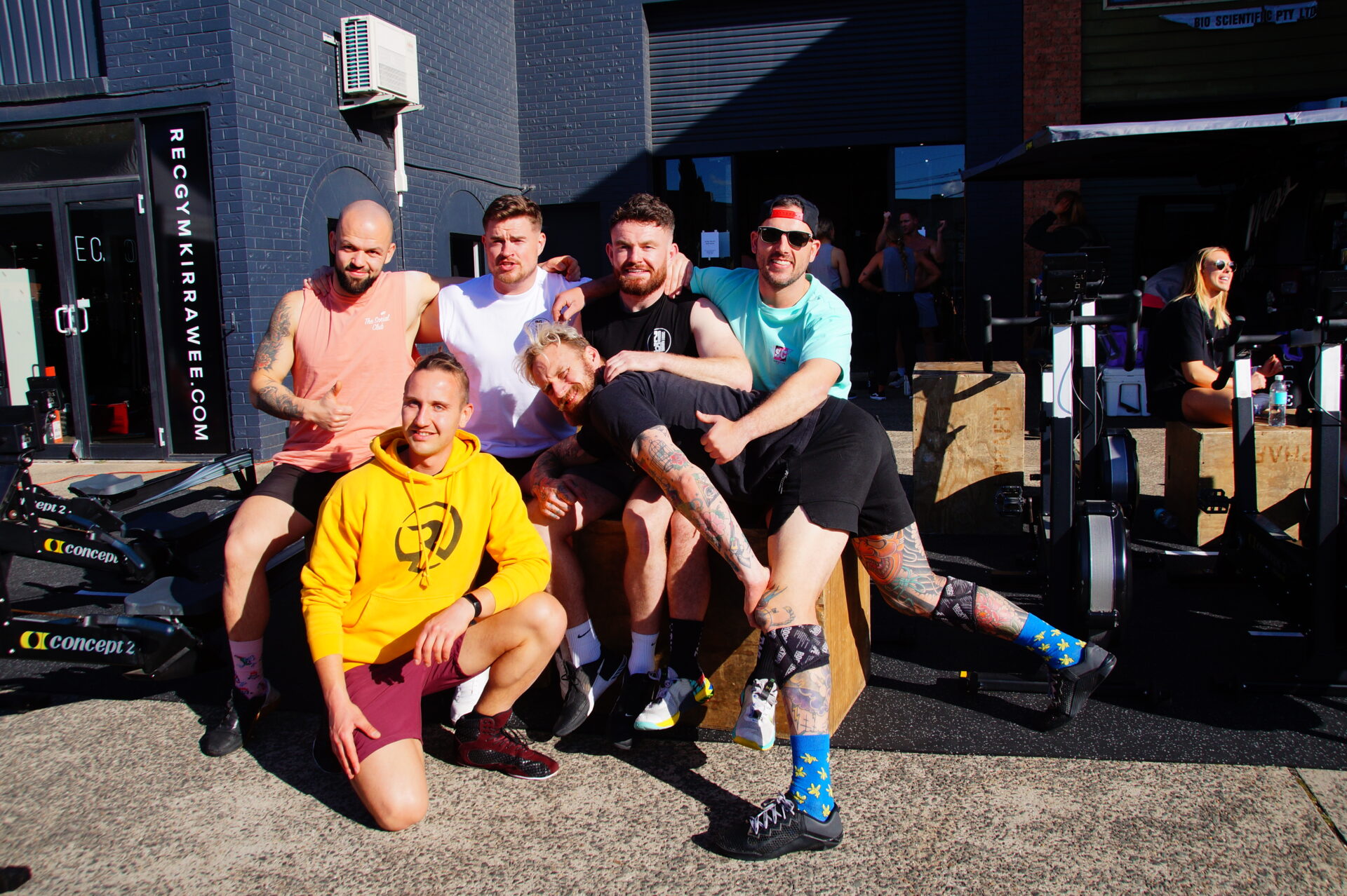 Die Herren von CrossFit Coogee
